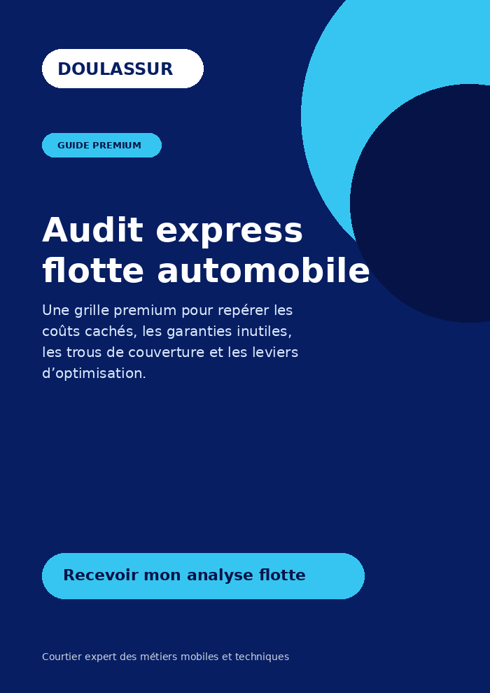 Checklist assurance flotte automobile